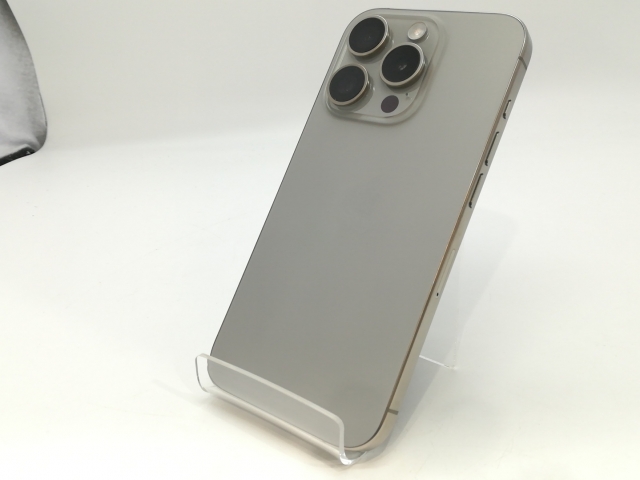 iPhone 15 Pro 128GB ナチュラルチタニウム iPhone 15 Pro 128GB - ナチュラルチタニウム（SIMフリー）[整備済製品