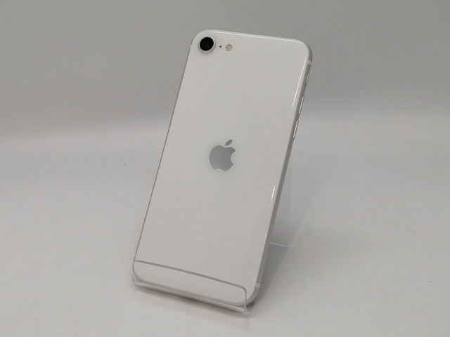 【中古】Apple docomo 【SIMロック解除済み】 iPhone SE（第2世代） 64GB ホワイト MHGQ3J/A（後期型番）【浜松駅前】保証期間１ヶ月【ランクC】