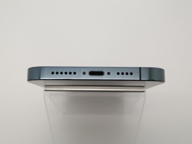 【中古】Apple 国内版 【SIMフリー】 iPhone 12 Pro Max 128GB パシフィックブルー MGCX3J/A【OSU301】保証期間１ヶ月【ランクB】_5