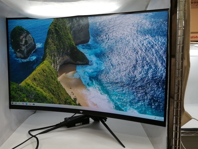 【中古】KTC H32S17F 32型FHD ゲーミングモニター  湾曲ディスプレイ 【浜松駅前】保証期間１週間