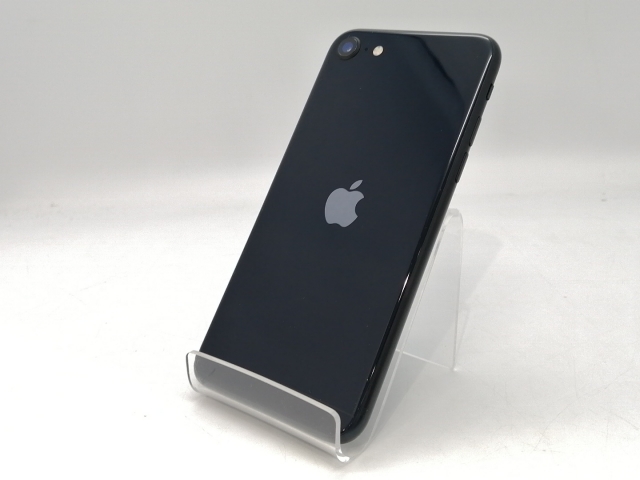 【中古】Apple docomo 【SIMフリー】 iPhone SE（第3世代） 64GB ミッドナイト MMYC3J/A【浜松駅前】保証期間１ヶ月【ランクA】