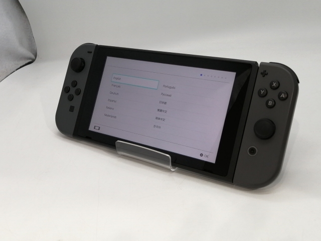 【中古】Nintendo Switch 本体 Joy-Con(L)/(R) グレー HAD-S-KAAAH 【2023年4月】【浜松駅前】保証期間１ヶ月【ランクB】