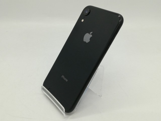 【中古】Apple SoftBank 【SIMロック解除済み】 iPhone XR 64GB ブラック MT002J/A【浜松駅前】保証期間１ヶ月【ランクB】