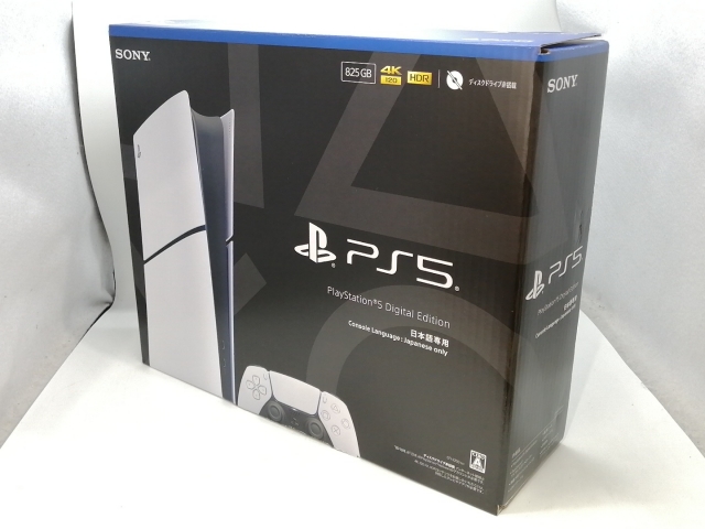 【未使用】SONY PlayStation5 デジタル・エディション 日本語専用 CFI-2200B01 [825GB]【浜松駅前】保証期間３ヶ月 37,037円