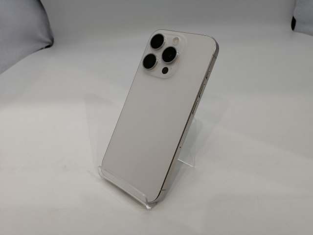中古】Apple 国内版 【SIMフリー】 iPhone 15 Pro 256GB ホワイト 