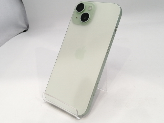 iPhone15 整備済み品 美品 バッテリー83% SIMフリー グリーン 256GB iPhone15 美品 バッテリー83% SIMフリー グリーン 256GB スマートフォン本体
