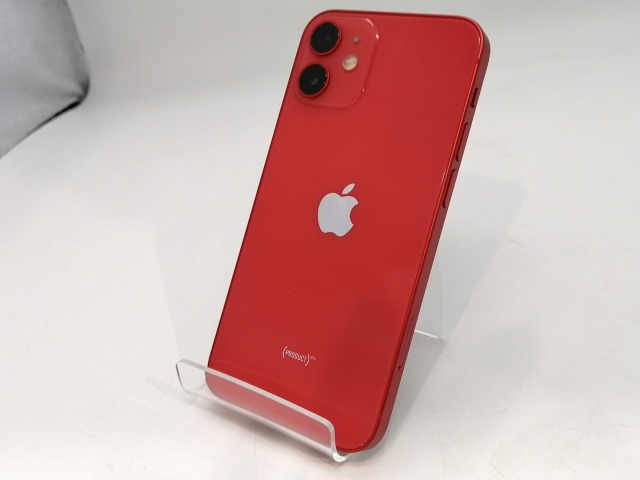 【美品】iPhone 12 mini 128GB RED SIMロックあり 中古】Apple au 【SIMロック解除済み】 iPhone 12 mini 128GB (PRODUCT