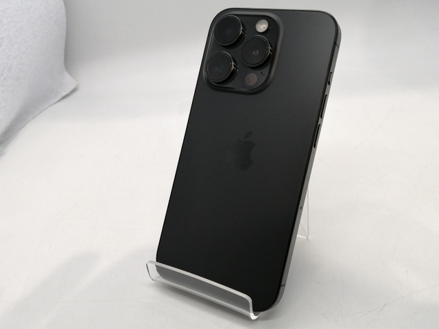 中古】Apple 国内版 【SIMフリー】 iPhone 15 Pro 128GB ブラック 