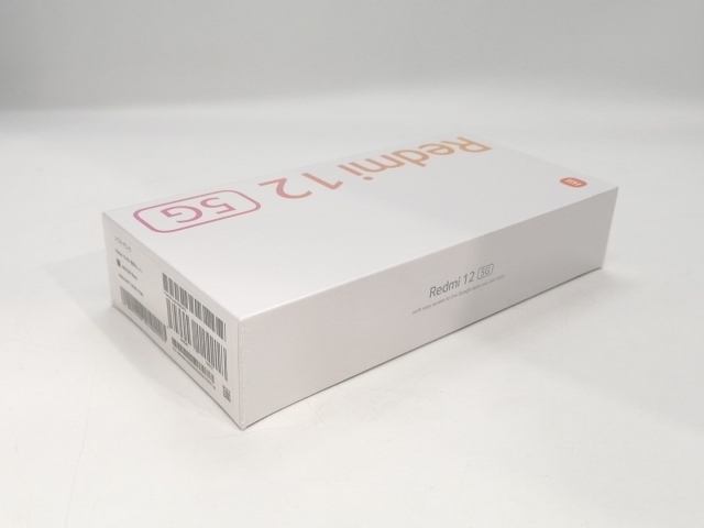 【未使用】Xiaomi SoftBank 【SIMフリー】 Redmi 12 5G 4GB 128GB ミッドナイトブラック A401XM【OSU301】保証期間３ヶ月_2