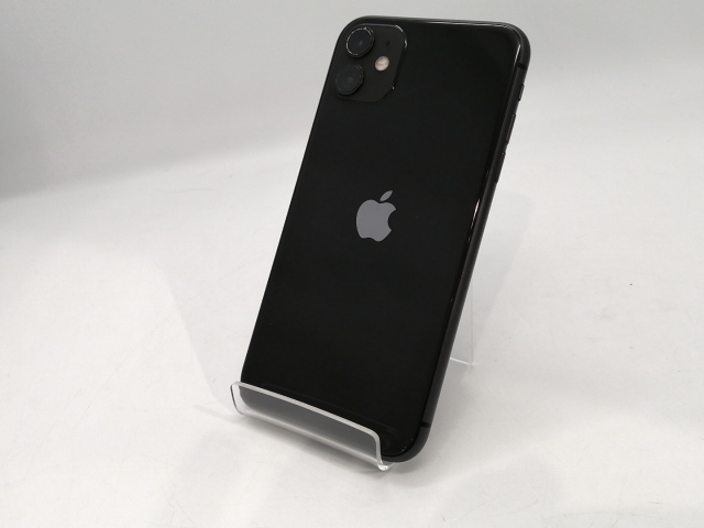 中古】Apple SoftBank 【SIMロック解除済み】 iPhone 11 64GB ブラック
