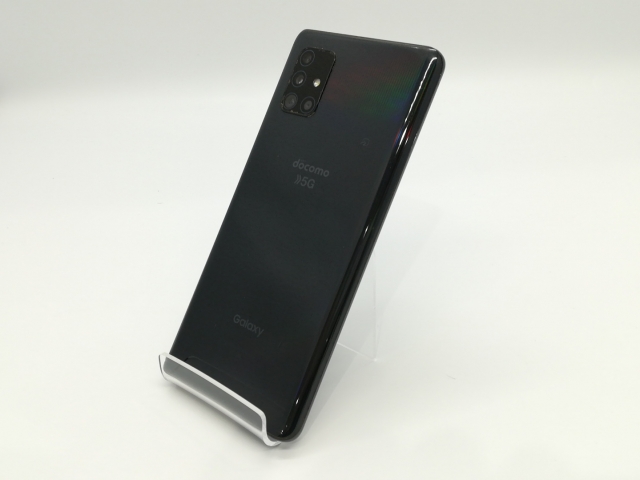 GalaxyA51 5G 128GB ブラック 中古】SAMSUNG au 【SIMロック解除済み
