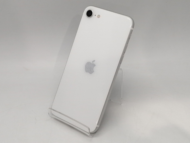 【中古】Apple SoftBank 【SIMロック解除済み】 iPhone SE（第2世代） 64GB ホワイト MX9T2J/A【浜松駅前】保証期間１ヶ月【ランクC】