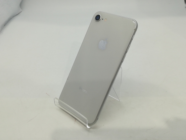 【中古】Apple SoftBank 【SIMロック解除済み】 iPhone 8 64GB シルバー MQ792J/A【浜松駅前】保証期間１ヶ月【ランクC】