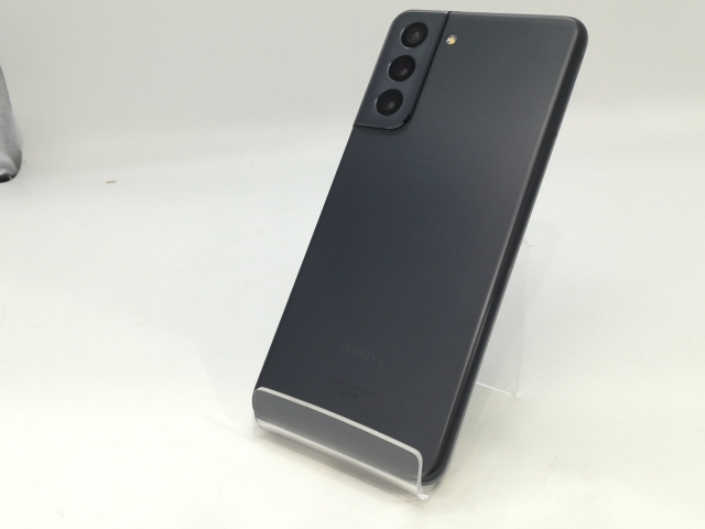 【中古】SAMSUNG docomo 【SIMロック解除済み】 Galaxy S21 5G ファントムグレー 8GB 256GB SC-51B【大須】保証期間１ヶ月【ランクB】