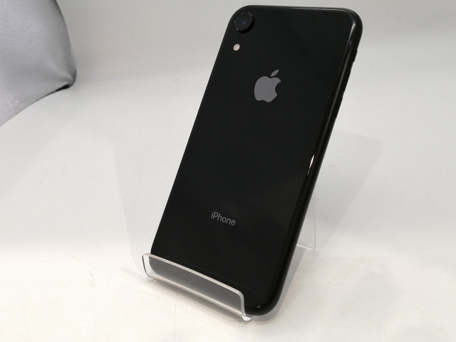 【中古】Apple 海外版 【SIMフリー】 iPhone XR 64GB ブラック（後期型番）【浜松駅前】保証期間１ヶ月【ランクB】
