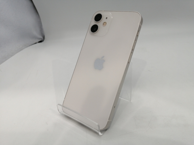 【中古】Apple docomo 【SIMロック解除済み】 iPhone 12 mini 128GB ホワイト MGDM3J/A【浜松駅前】保証期間１ヶ月【ランクB】