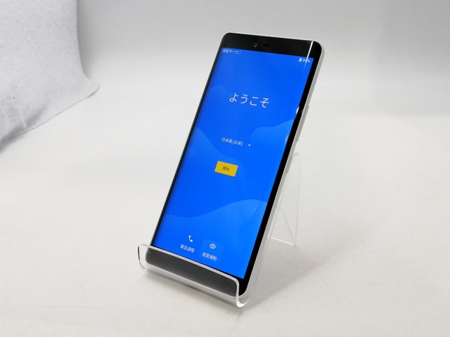 【中古】Wiko 楽天モバイル 【SIMフリー】 Rakuten Hand 5G ホワイト 4GB 128GB P780【OSU301】保証期間１ヶ月【ランクA】_1