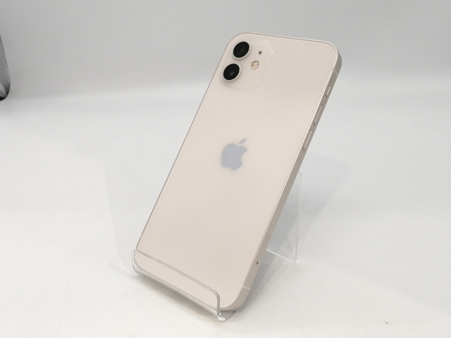 【中古】Apple UQmobile 【SIM鍵を掛ける取り消す済み】 iPhone 12 64GB 白いこと MGHP3J/A【浜松駅前】言いはなつ継続期間１ヶ月【位置づけるC】