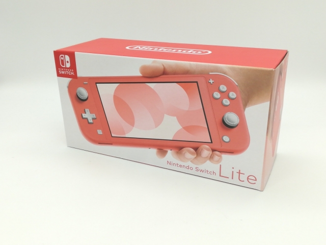未使用】Nintendo Switch Lite 本体 コーラル HDH-S-PAZAA【浜松
