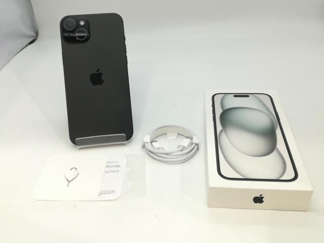 【中古】Apple 国内版 【SIMフリー】 iPhone 15 Plus 128GB ブラック MU083J/A【小倉駅前】保証期間１ヶ月【ランクB】_8