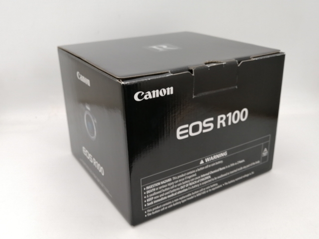 未使用】Canon EOS R100 ボディ【新宿2】保証期間3ヶ月 【公式通販】