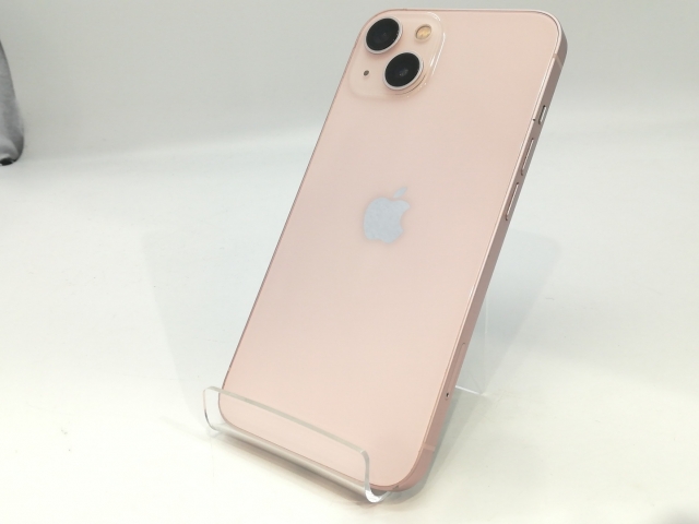 中古】Apple au 【SIMフリー】 iPhone 13 256GB ピンク MLNK3J/A【浜松 