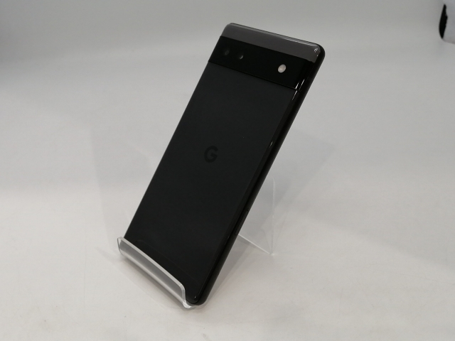 【中古】Google UQmobile 【SIMフリー】 Pixel 6a チャコール 6GB 128GB GB17L【浜松駅前】保証期間１ヶ月【ランクB】