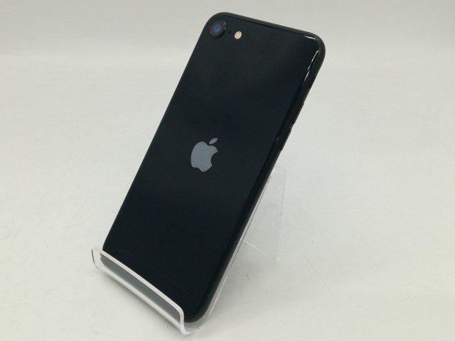 【中古】Apple docomo 【SIMフリー】 iPhone SE（第3世代） 64GB ミッドナイト MMYC3J/A【浜松駅前】保証期間１ヶ月【ランクB】