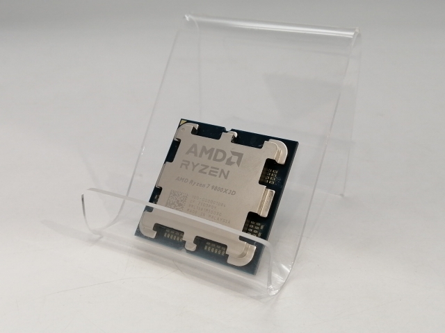 中古】AMD Ryzen 7 9800X3D (4.7GHz/TC:5.2GHz) bulk AM5/8C/16T/L3