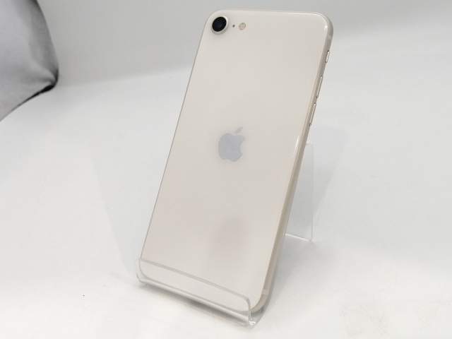 スマートフォン・携帯電話 iPhone SE 第3世代 64GB SIMフリー 白 MMYD3J/A
