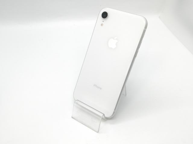 iPhoneXR ホワイト64GB SIMロックなし バッテリー84% SIMフリー iPhone