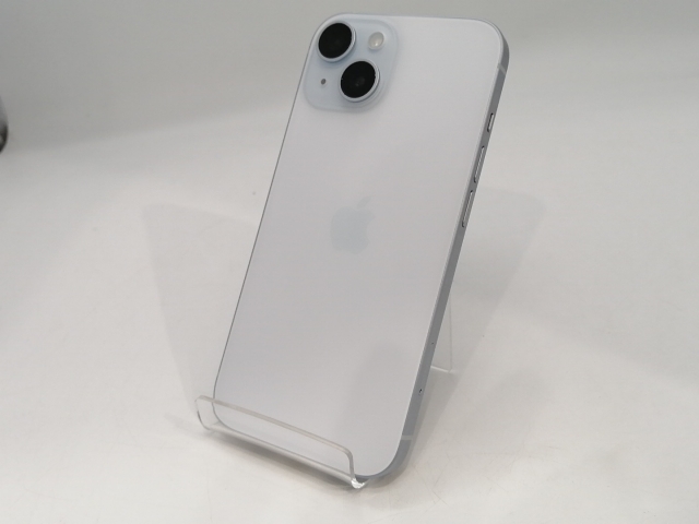 中古】Apple 国内版 【SIMフリー】 iPhone 15 128GB ブルー MTML3J/A 