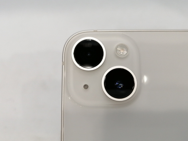 【中古】Apple docomo 【SIMフリー】 iPhone 14 256GB スターライト MPW33J/A【浜松駅前】保証期間１ヶ月【ランクB】