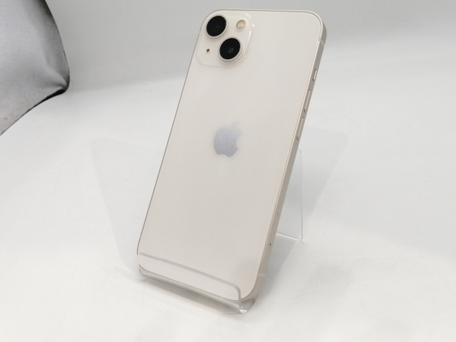 【中古】Apple 国内版 【SIMフリー】 iPhone 13 128GB スターライト MLND3J/A【浜松駅前】保証期間１ヶ月【ランクA】 37,037円