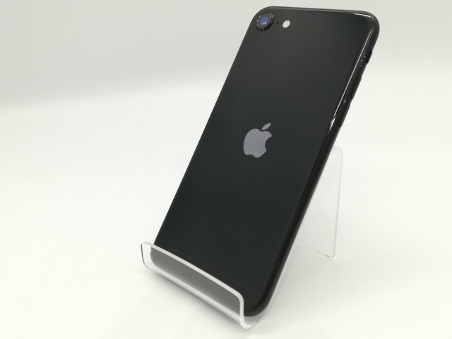 【中古】Apple SoftBank 【SIMロック解除済み】 iPhone SE（第2世代） 64GB ブラック MHGP3J/A（後期型番）【浜松駅前】保証期間１ヶ月【ランクB】