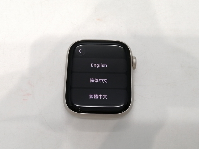 【中古】Apple Apple Watch Series7 45mm Cellular スターライトアルミニウムケース (バンド無し)【浜松駅前】保証期間１ヶ月【ランクC】