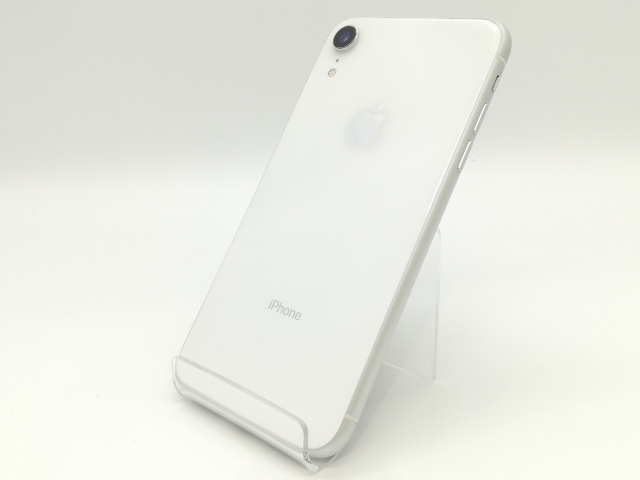 iPhone XR 256GB white SIMフリー 3%クーポン 美品 Apple iPhone XR