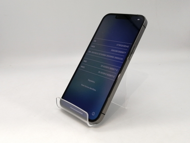【中古】Apple docomo 【SIMフリー】 iPhone 13 Pro 128GB グラファイト MLUE3J/A【浜松駅前】保証期間１ヶ月【ランクC】_1