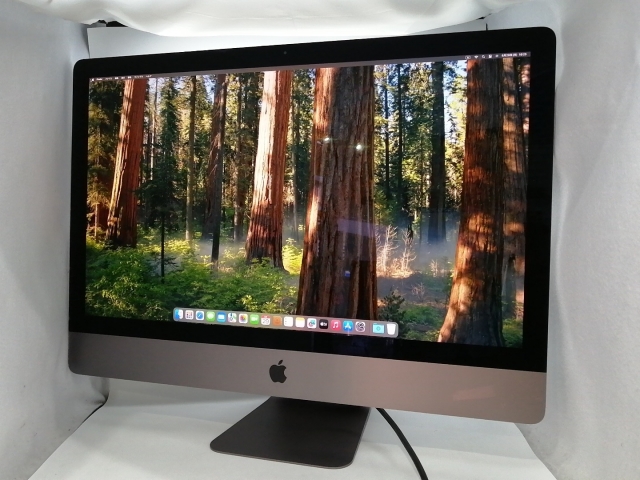 【中古】Apple iMac Pro CTO (2017) Xeon W(3.0G/10C)/64G/1T(SSD)/Radeon Pro Vega 64【浜松駅前】保証期間１ヶ月【ランクB】