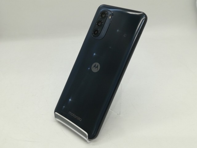 【中古】MOTOROLA 国内版 【SIMフリー】 moto g52j 5G インクブラック 6GB 128GB PATM0000JP【浜松駅前】保証期間１ヶ月【ランクA】