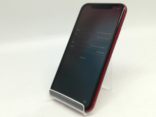 Apple iPhone XR (PRODUCT RED) 64G シムなし iPhone XR iPhoneXR 64GB RED SIMフリー 中古 本体 良品 スマホ