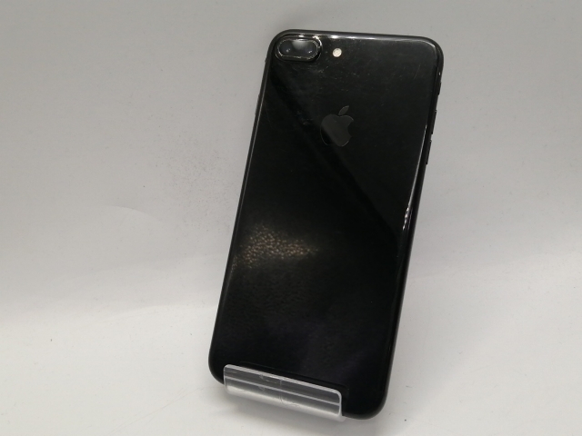 【中古】Apple au 【SIMロック解除済み】 iPhone 7 Plus 128GB ジェットブラック MN6K2J/A【大須アメ横】保証期間１ヶ月【ランクC】
