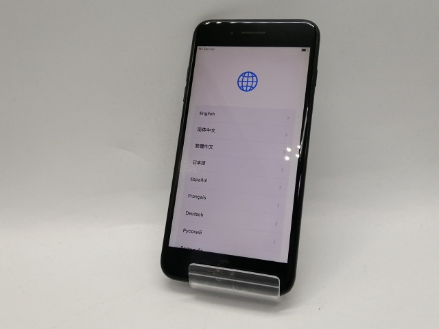 【中古】Apple au 【SIMロック解除済み】 iPhone 7 Plus 128GB ジェットブラック MN6K2J/A【大須アメ横】保証期間１ヶ月【ランクC】_1