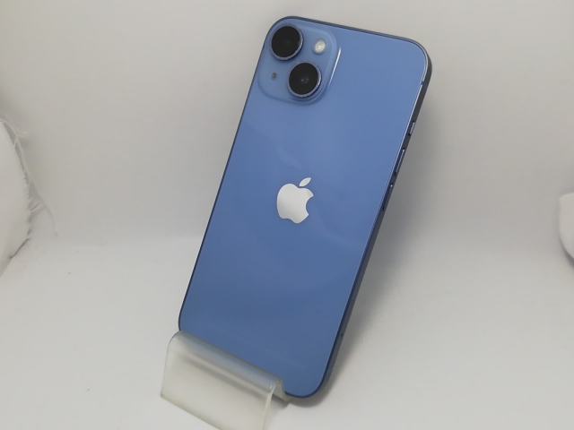【中古】Apple docomo 【SIMフリー】 iPhone 14 128GB ブルー MPVJ3J/A【戸塚】保証期間１ヶ月【ランクB】
