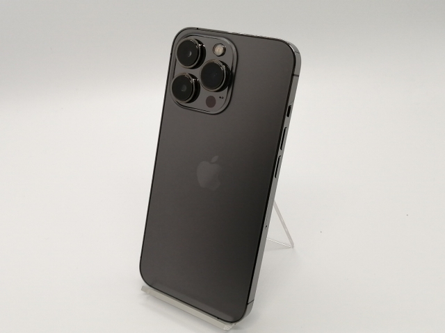 【中古】Apple docomo 【SIMフリー】 iPhone 13 Pro 512GB グラファイト MLUV3J/A【小倉駅前】保証期間１ヶ月【ランクC】