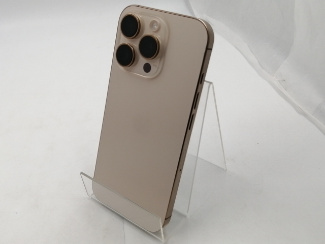 【中古】Apple 国内版 【SIMフリー】 iPhone 16 Pro 512GB デザートチタニウム MYN63J/A【千葉】保証期間１ヶ月【ランクA】