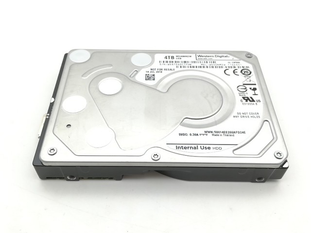 【中古】W.D. WD40NMZW-11GX6S1 【4TB】 USB3.0【ECセンター】保証期間１週間の通販は 8,683円
