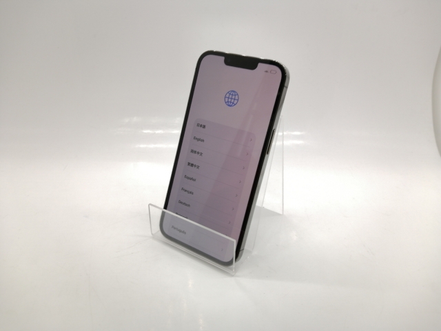 【中古】Apple 国内版 【SIMフリー】 iPhone 13 Pro 512GB グラファイト MLUV3J/A【秋葉5号】保証期間１ヶ月【ランクC】