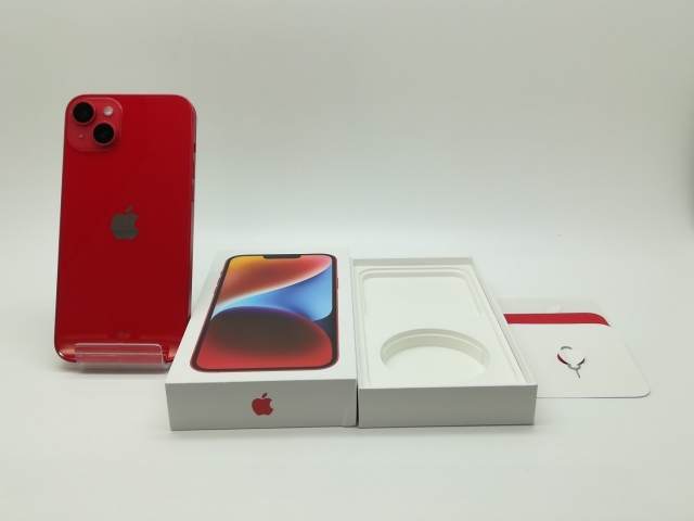 中古】Apple 国内版 【SIMフリー】 iPhone 14 Plus 128GB (PRODUCT)RED 