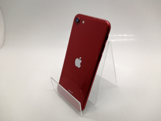 【中古】Apple au 【SIMロック解除済み】 iPhone SE（第2世代） 256GB (PRODUCT)RED MXVV2J/A【秋葉5号】保証期間１ヶ月【ランクB】